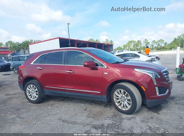 1GYKNARSXHZ218808 2017 CADILLAC XT5 Red Front view