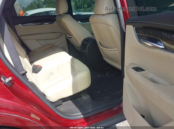 1GYKNARSXHZ218808 2017 CADILLAC XT5 Red VIN sticker view