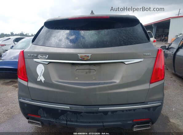 1GYKNARSXJZ200671 2018 CADILLAC XT5 Gray 