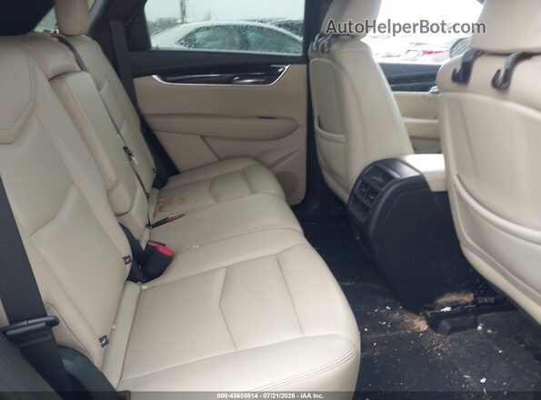 1GYKNARSXJZ200671 2018 CADILLAC XT5 Gray Vista de la etiqueta del VIN