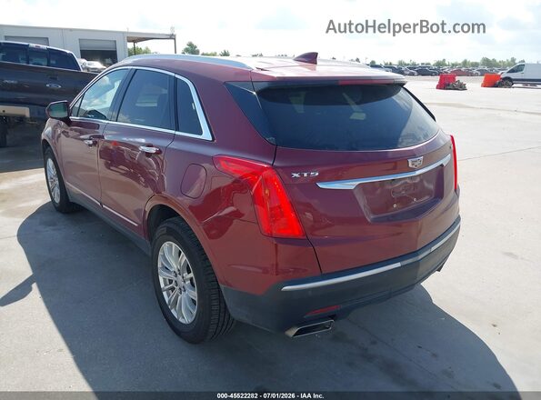 1GYKNARSXJZ205918 2018 CADILLAC XT5 Red Հետևի ձախ
