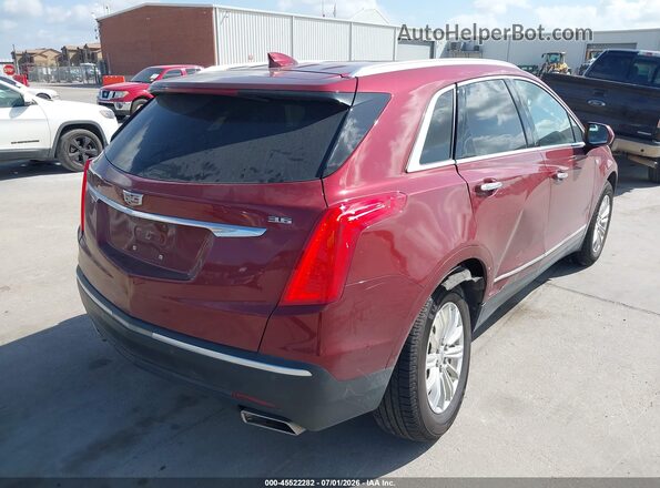 1GYKNARSXJZ205918 2018 CADILLAC XT5 Red Հետևի աջ