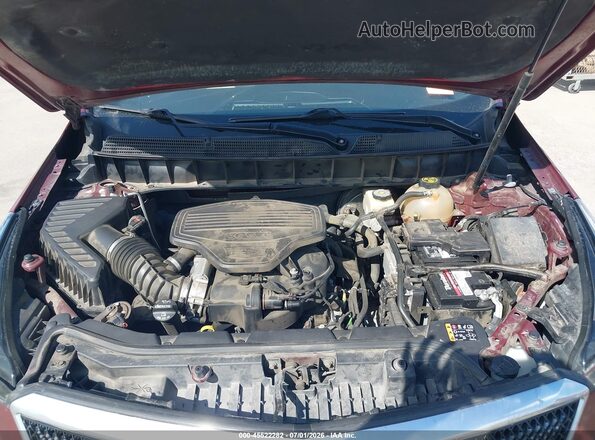 1GYKNARSXJZ205918 2018 CADILLAC XT5 Red Հետևի տեսք