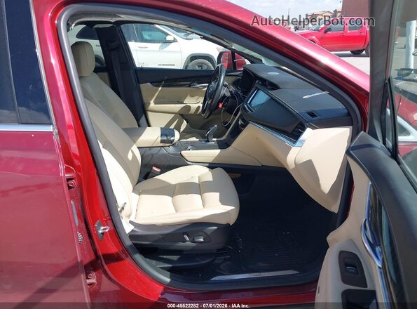 1GYKNARSXJZ205918 2018 CADILLAC XT5 Red Սալոնի դիմացի տեսք