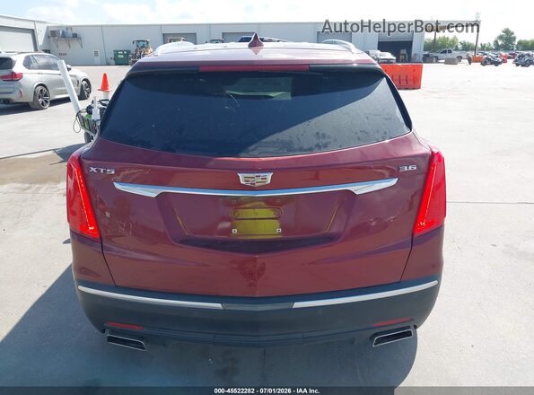 1GYKNARSXJZ205918 2018 CADILLAC XT5 Red 