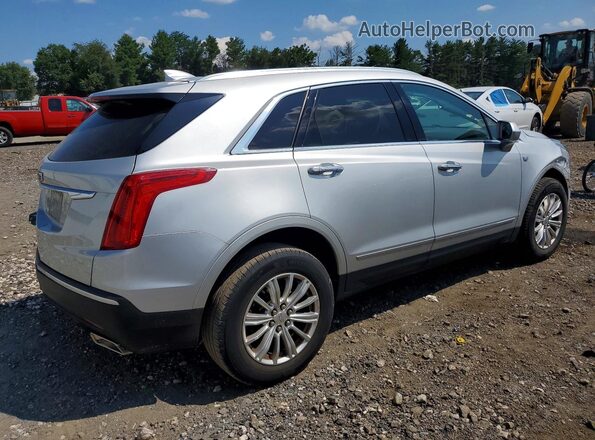 1GYKNARSXJZ211198 2018 CADILLAC XT5 Серебряный Задняя правая четверть