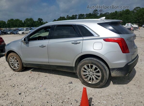 1GYKNARSXKZ113077 2019 CADILLAC XT5 Silver Trasero izquierdo