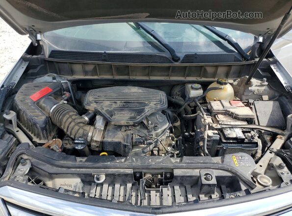 1GYKNARSXKZ113077 2019 CADILLAC XT5 Silver Vista del compartimento del motor