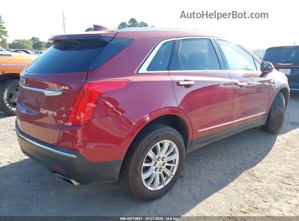 1GYKNARSXKZ191911 2019 CADILLAC XT5 Red Trasero derecho