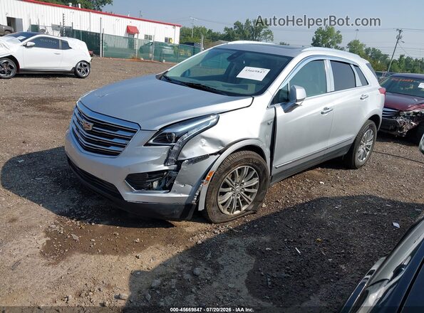 1GYKNBRS0HZ296357 2017 CADILLAC XT5 Silver Front left