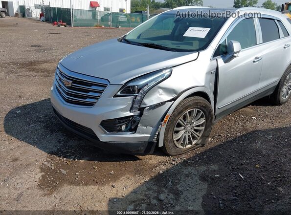 1GYKNBRS0HZ296357 2017 CADILLAC XT5 Silver Front view