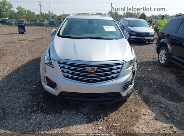 1GYKNBRS0HZ296357 2017 CADILLAC XT5 Silver Instrument cluster view