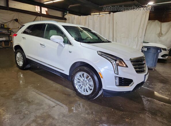 1GYKNBRS0KZ206552 2019 CADILLAC XT5 White წინა მარჯვენა