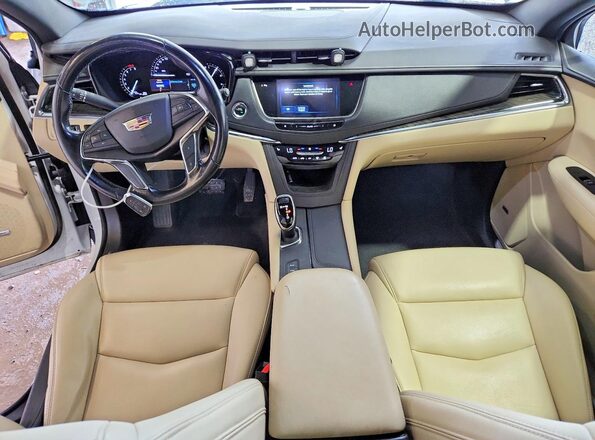 1GYKNBRS0KZ206552 2019 CADILLAC XT5 White წინა პანელის ხედი