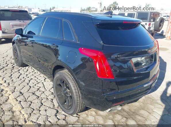 1GYKNBRS1HZ291099 2017 CADILLAC XT5 Black Trasero izquierdo