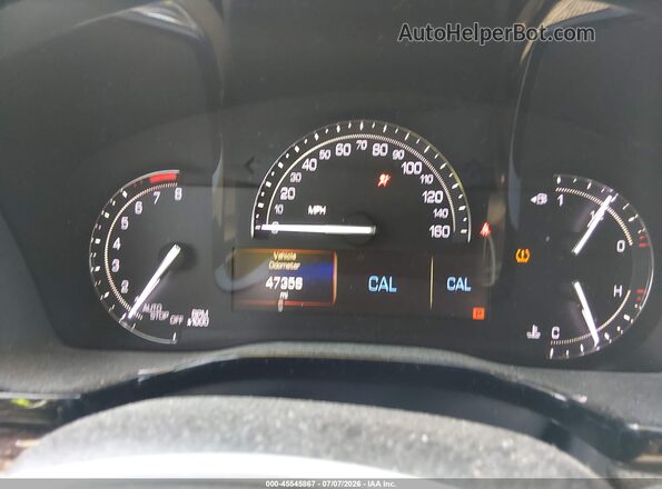 1GYKNBRS1HZ313912 2017 CADILLAC XT5 Silver Vista de los asientos traseros