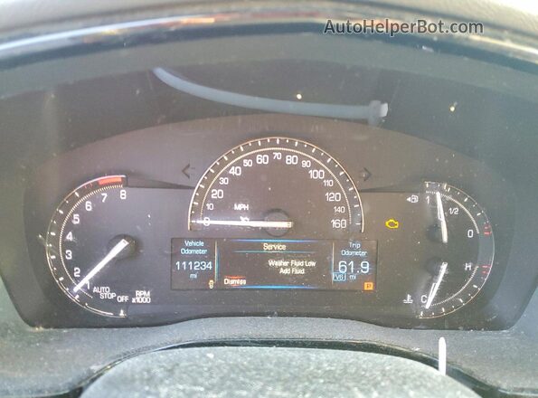 1GYKNBRS3HZ228957 2017 CADILLAC XT5 Maroon Widok zestawu wskaźników