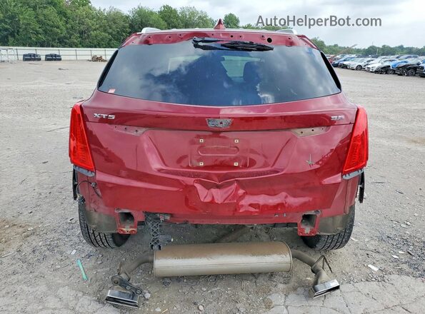 1GYKNBRS3HZ314852 2017 CADILLAC XT5 Maroon უკანა ხედი