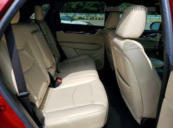 1GYKNBRS3HZ314852 2017 CADILLAC XT5 Maroon უკანა სალონის ხედი