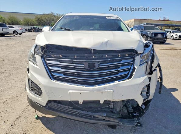 1GYKNBRS6HZ196893 2017 CADILLAC XT5 White Front view