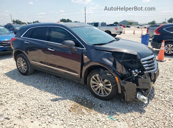 1GYKNBRS8HZ280102 2017 CADILLAC XT5 Gray Delantero derecho