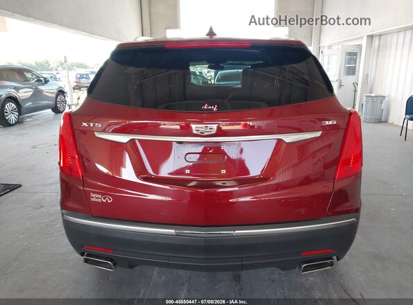 1GYKNCRS3JZ210700 2018 CADILLAC XT5 Burgundy 