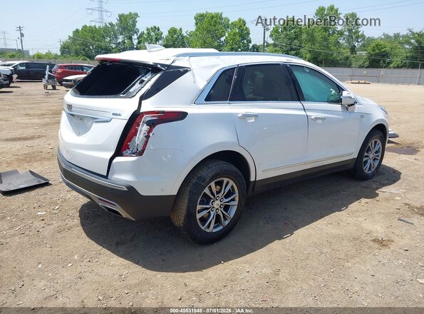 1GYKNCRS3MZ103733 2021 CADILLAC XT5 Белый Задняя правая четверть