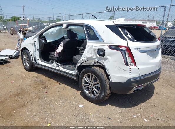 1GYKNCRS3MZ103733 2021 CADILLAC XT5 Белый Задняя левая четверть