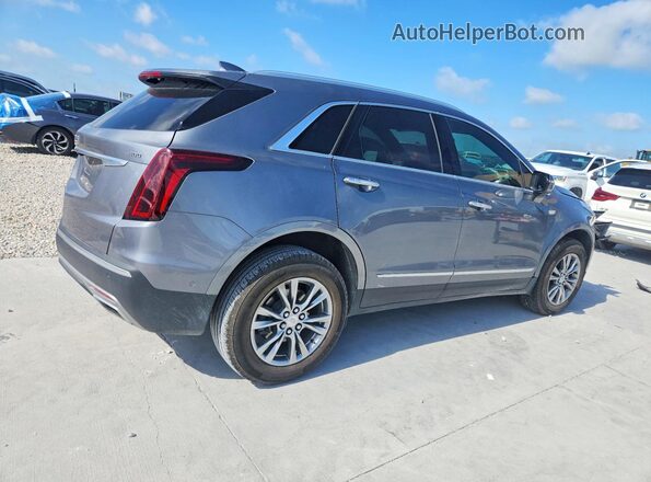 1GYKNCRSXMZ202436 2021 CADILLAC XT5 Silver Հետևի աջ