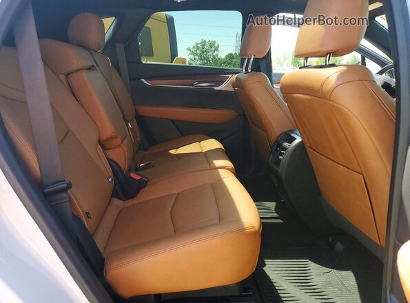 1GYKNDR41RZ754311 2024 CADILLAC XT5 White Widok wnętrza z tyłu