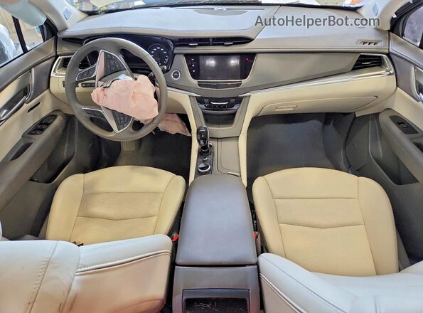 1GYKNDR44SZ102174 2025 CADILLAC XT5 White Առջևի վահանակի տեսք