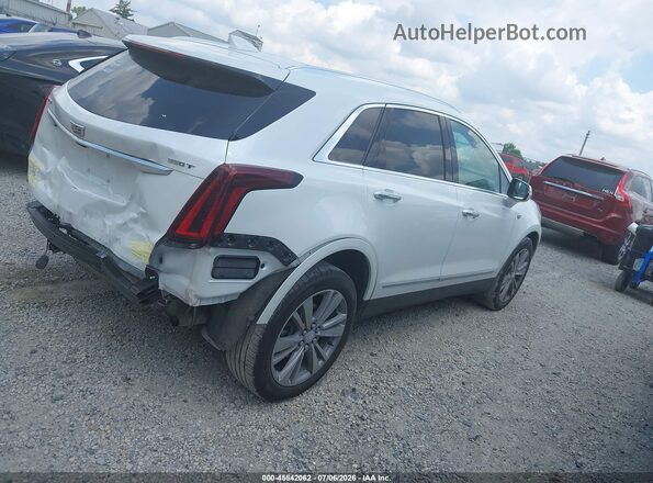 1GYKNDR47PZ181931 2023 CADILLAC XT5 Белый Задняя правая четверть