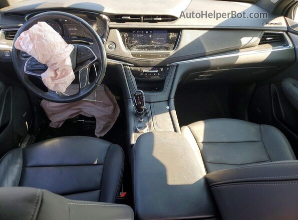 1GYKNDR48PZ224849 2023 CADILLAC XT5 Teal წინა პანელის ხედი