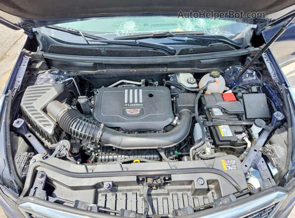 1GYKNDR49SZ148454 2025 CADILLAC XT5 Blue უკანა სალონის ხედი