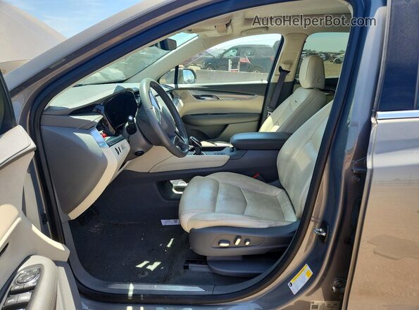 1GYKNDRS2JZ213917 2018 CADILLAC XT5 Gray Սալոնի դիմացի տեսք