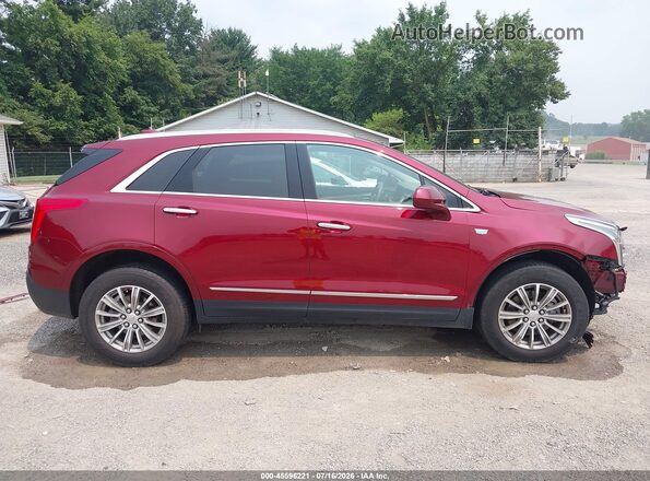 1GYKNDRS3HZ251103 2017 CADILLAC XT5 Красный Панорамный вид салона 360°