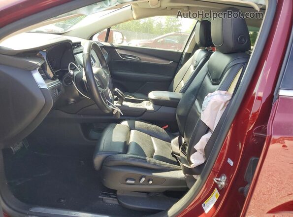 1GYKNDRS5HZ253256 2017 CADILLAC XT5 Maroon წინა სალონის ხედი