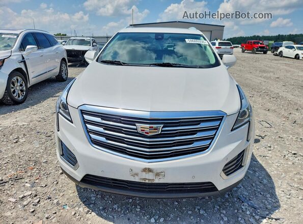 1GYKNDRS5JZ123788 2018 CADILLAC XT5 White Vista frontal