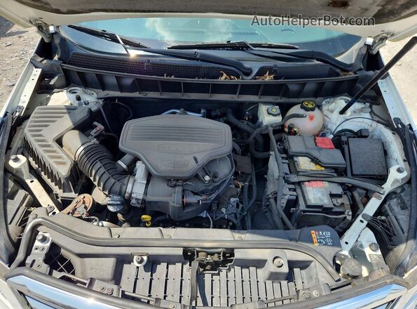 1GYKNDRS5JZ123788 2018 CADILLAC XT5 White Vista del compartimento del motor