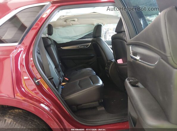 1GYKNDRS9KZ189665 2019 CADILLAC XT5 Red VIN კოდის სტიკერის ხედი