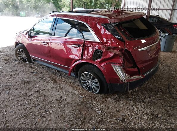 1GYKNDRS9KZ189665 2019 CADILLAC XT5 Red უკანა მარცხენა