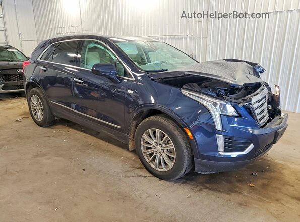 1GYKNDRSXHZ211925 2017 CADILLAC XT5 Blue Przód prawy