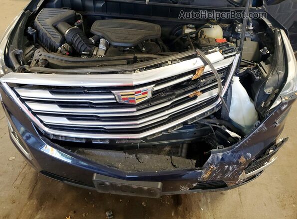 1GYKNDRSXHZ211925 2017 CADILLAC XT5 Blue Widok komory silnika