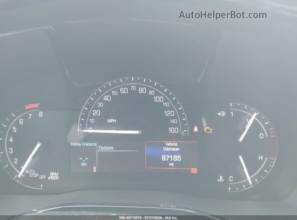 1GYKNERS0KZ228732 2019 CADILLAC XT5 Silver Vista de los asientos traseros