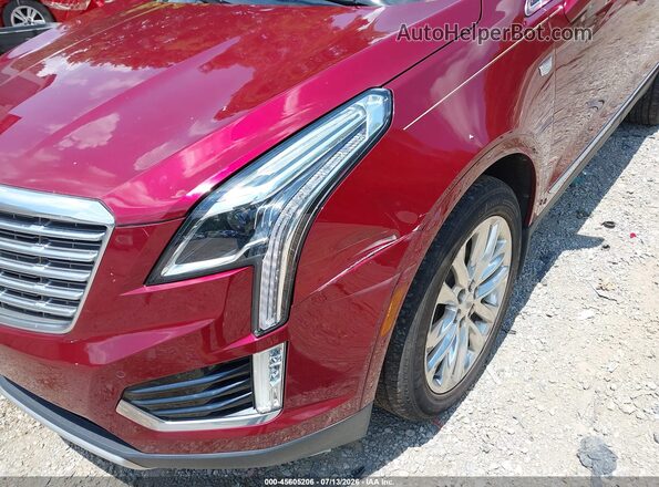 1GYKNFRS0HZ124661 2017 CADILLAC XT5 Red Vista frontal