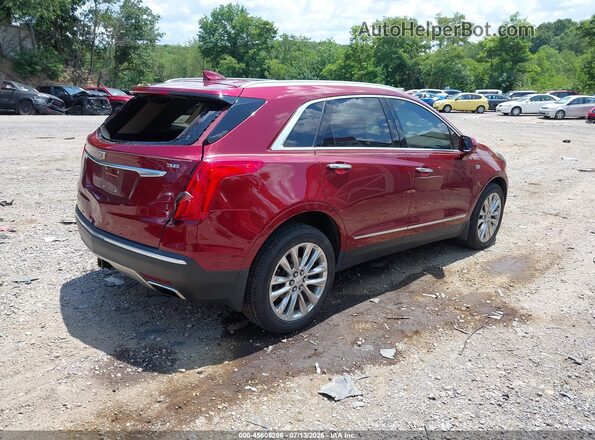 1GYKNFRS0HZ124661 2017 CADILLAC XT5 Red Trasero derecho