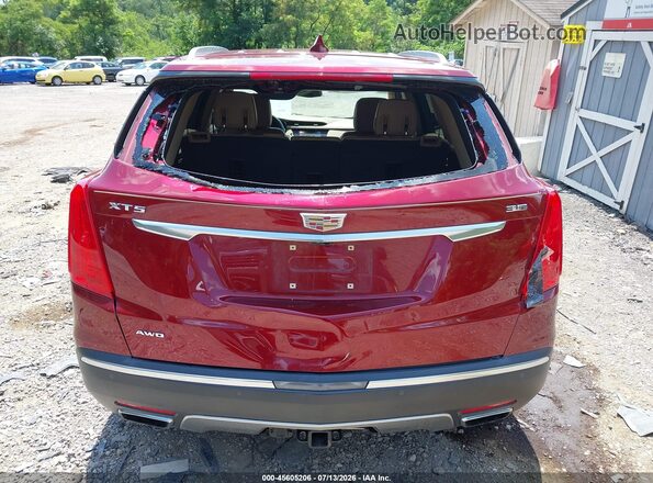 1GYKNFRS0HZ124661 2017 CADILLAC XT5 Red 