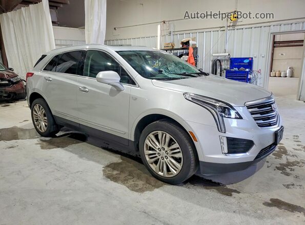1GYKNFRS4KZ226844 2019 CADILLAC XT5 Silver Передня права чверть