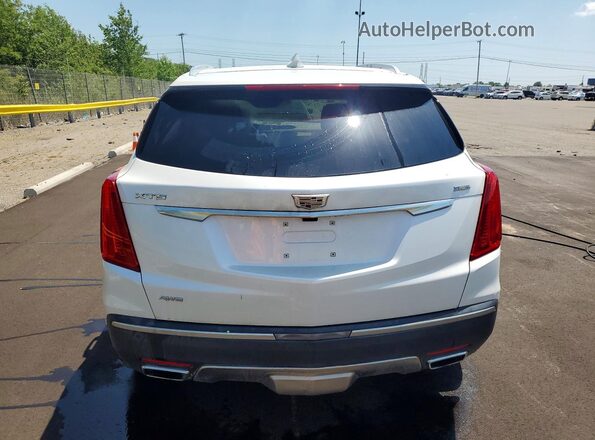 1GYKNFRS5HZ123473 2017 CADILLAC XT5 White Rear view