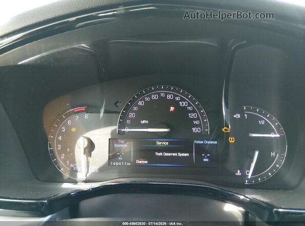 1GYKNFRS5KZ217070 2019 CADILLAC XT5 Серебряный Вид задних сидений